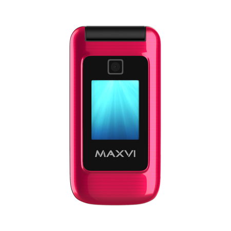 Мобильный телефон MAXVI E8, 2.8''+1.77", 2 sim-карты, 1250 mAh Розовый