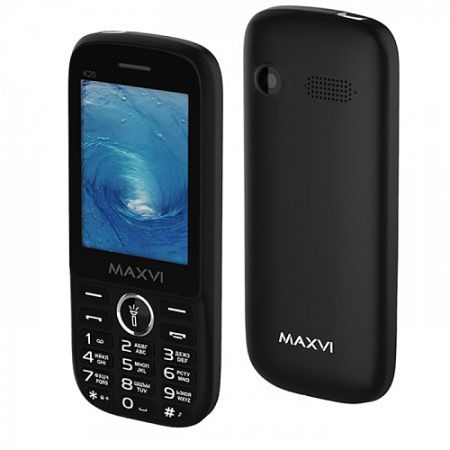 Мобильный телефон MAXVI K20, 2.8”, 2 sim-карты,  2500 mAh Черный