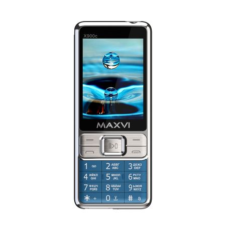 Мобильный телефон MAXVI X900c, 2.8”, 2 sim-карты, 2500 mAh Marengo