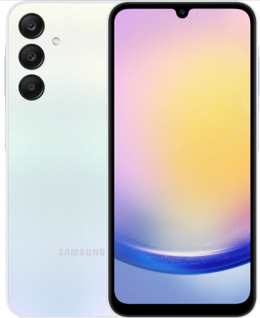 Смартфон Samsung SM-A256E Galaxy A25 6/128Гб (SM-A256ELBDCAU) голубой