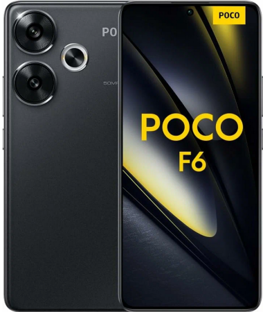 Смартфон Xiaomi Poco F6 12/512Гб Global, Dual nano SIM, Black