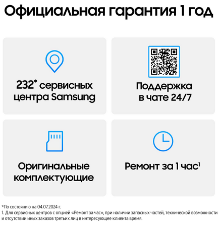 Смартфон Samsung SM-S721B/DS Galaxy S24 FE 8/256Гб, Dual Sim Graphite